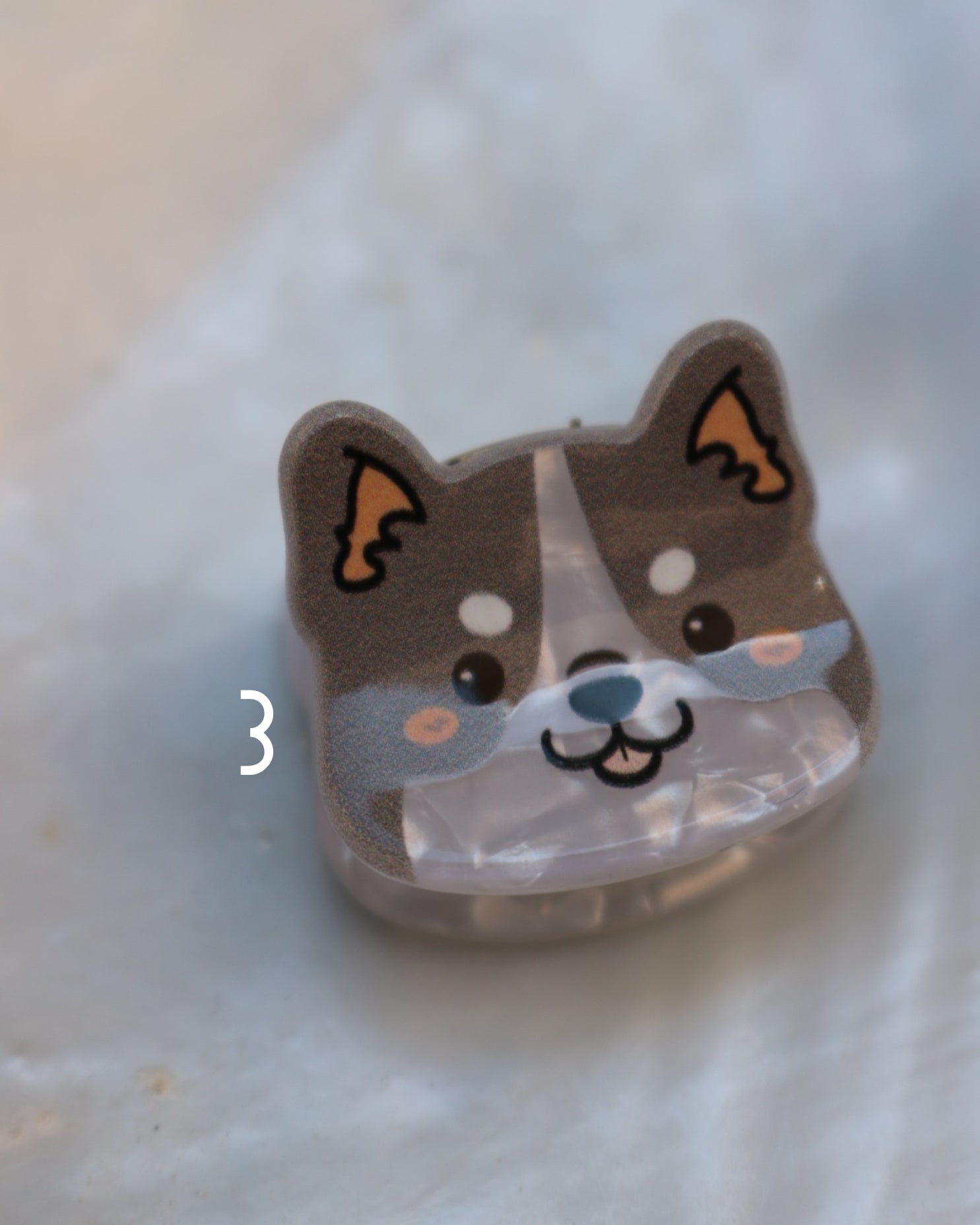 Kleine Hunde-Spangen