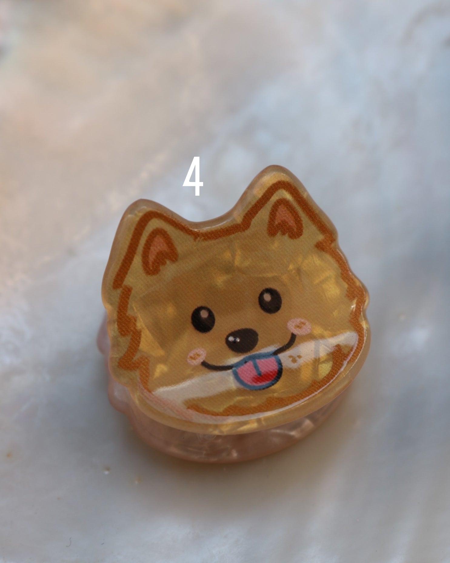 Kleine Hunde-Spangen