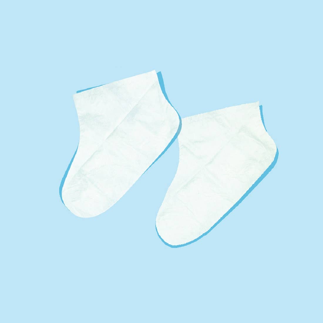 Peeling- und Glättungssocken für die Füße – 1 Paar: Peeling-Maske für die Füße