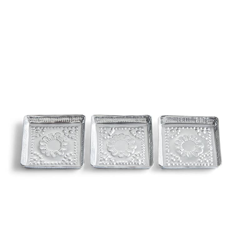 Aluminium-Schälchen quadratisch