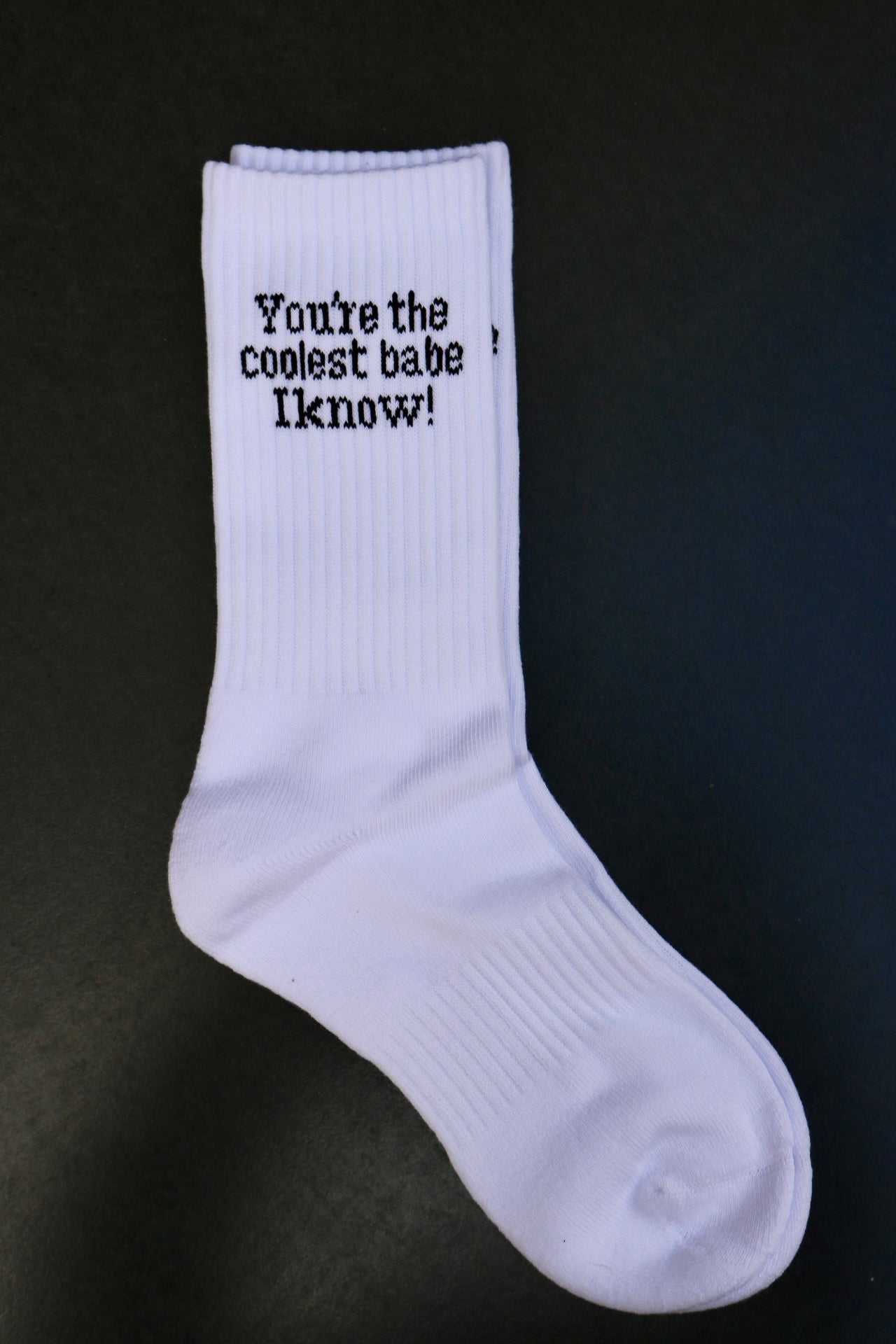 Socken "You're the coolest babe I know!"