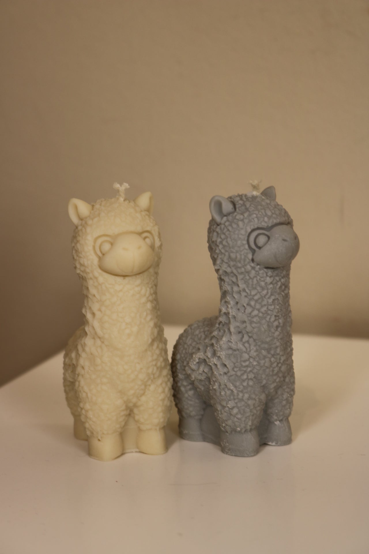 Handgegossene Kerzen