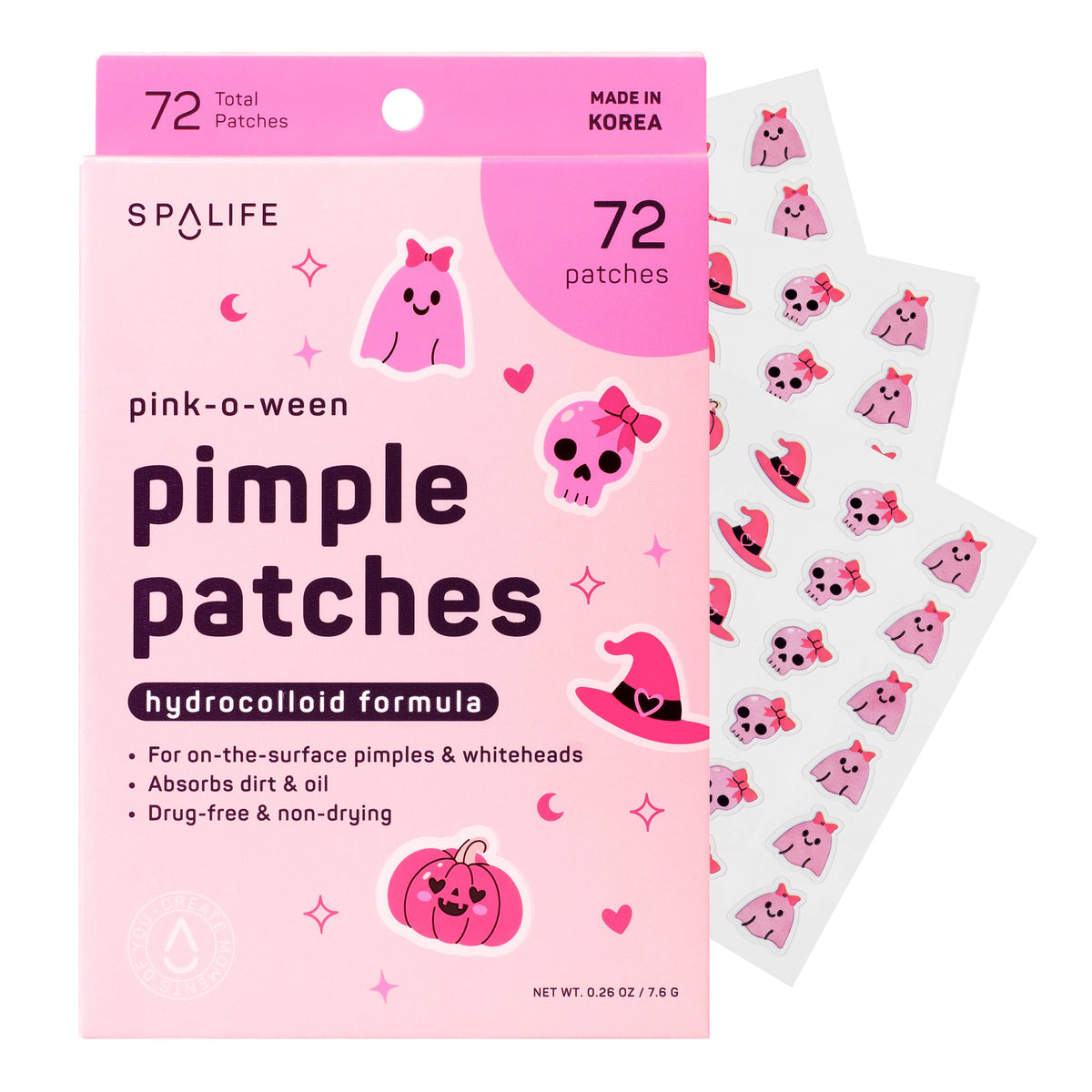 Pink-O-Ween Pickelpflaster – Hydrokolloid Pickelpatch Halloween