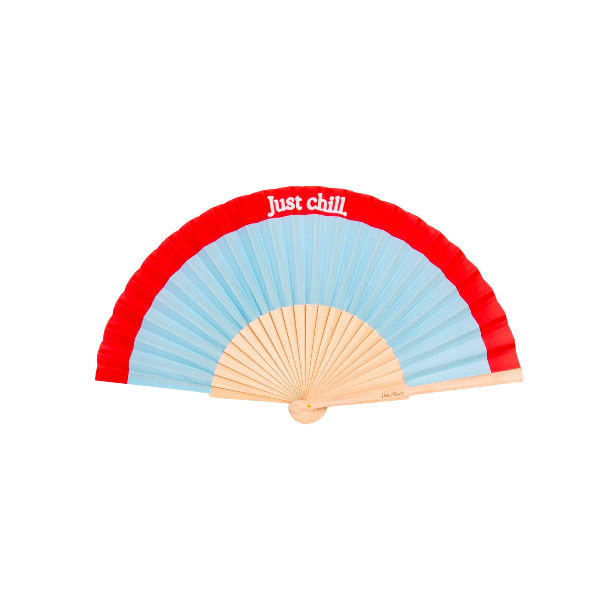 Light Blue Fan Just Chill