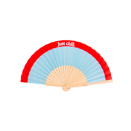 Light Blue Fan Just Chill