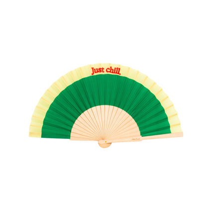 Green Fan Just Chill