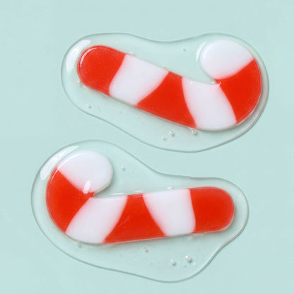 Weihnachtliche Zuckerstangen‑Cutie Unteraugen‑Pads | 8 Stk.