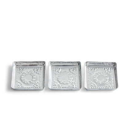 Aluminium-Schälchen quadratisch