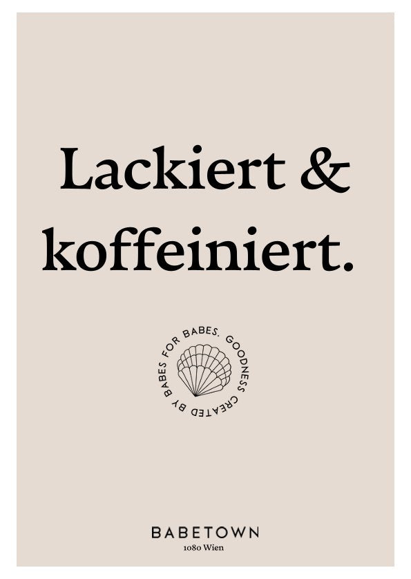 Babetown Grußkarte