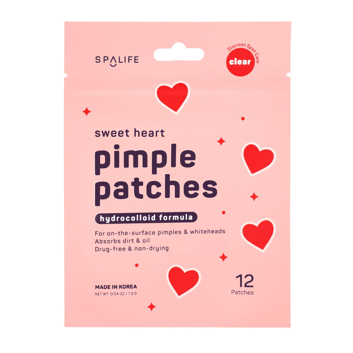 Pickelpflaster Herzform transparent – Hydrokolloid Pickelpatch Sweet Heart
