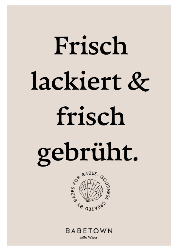 Babetown Grußkarte