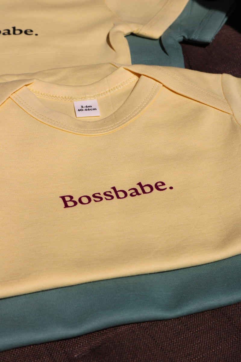 Baby Strampler "Bossbabe"