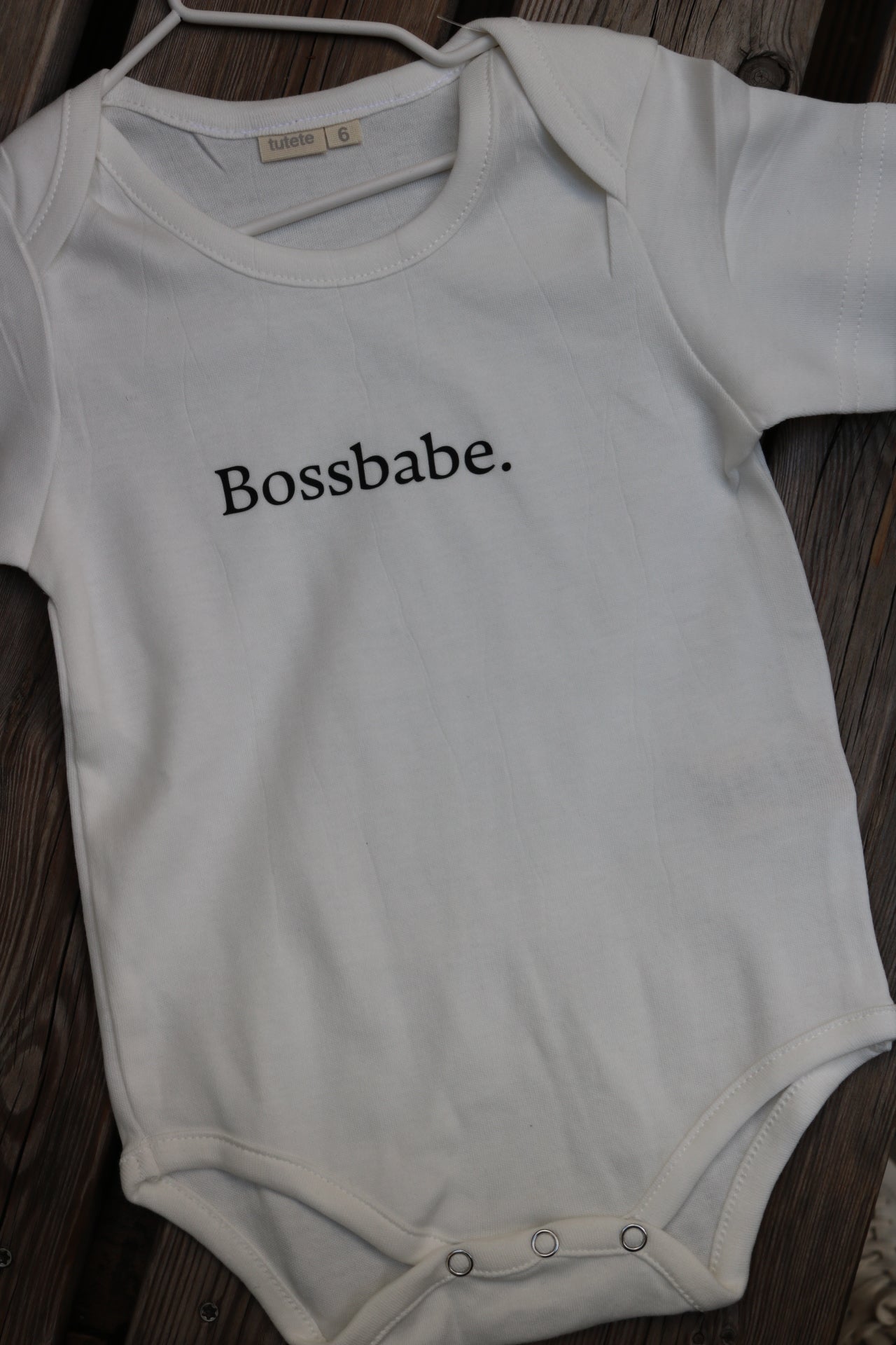 Baby Strampler "Bossbabe"