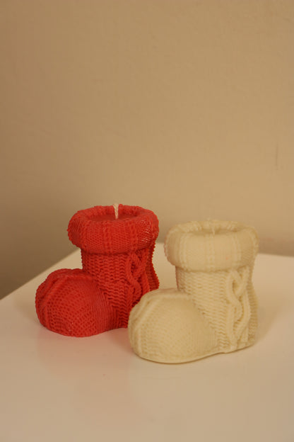 Handgegossene Kerzen