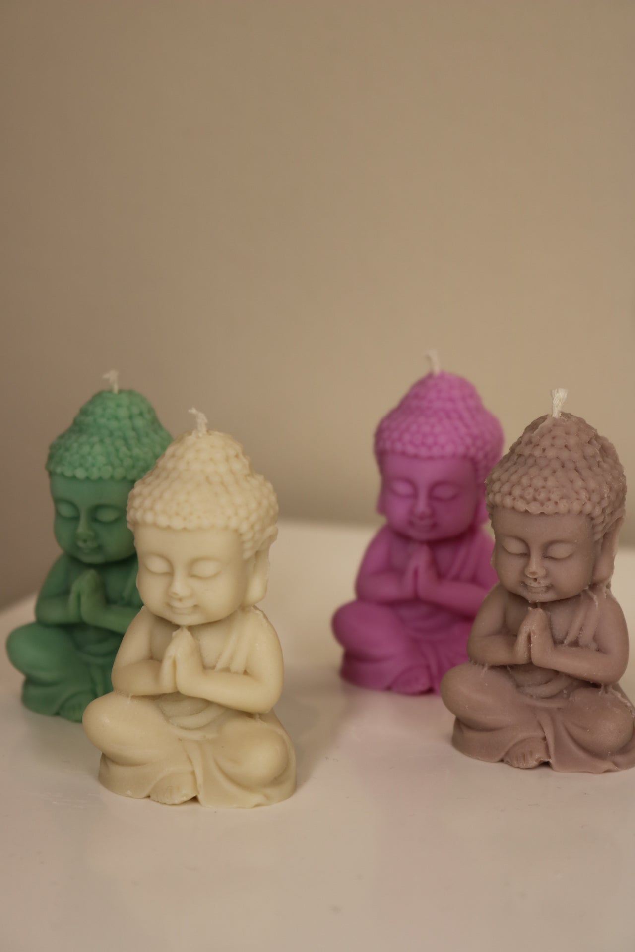 Handgegossene Kerzen