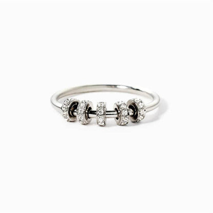 Anxiety Ring Regenbogen-Perlen
