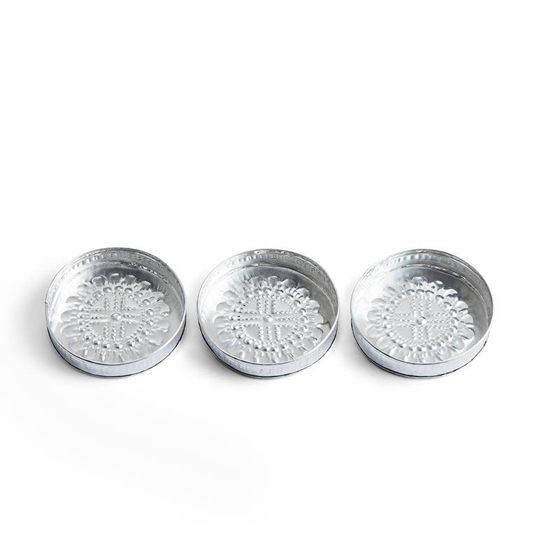 Aluminium-Schälchen rund