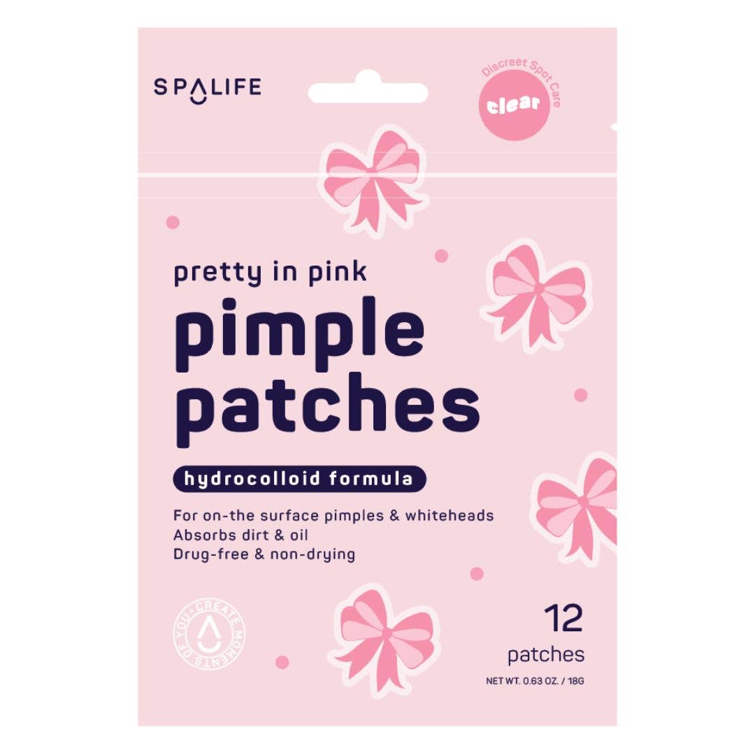 Pickelpflaster Schleifenform Pink – Hydrokolloid Pickelpatch niedlich