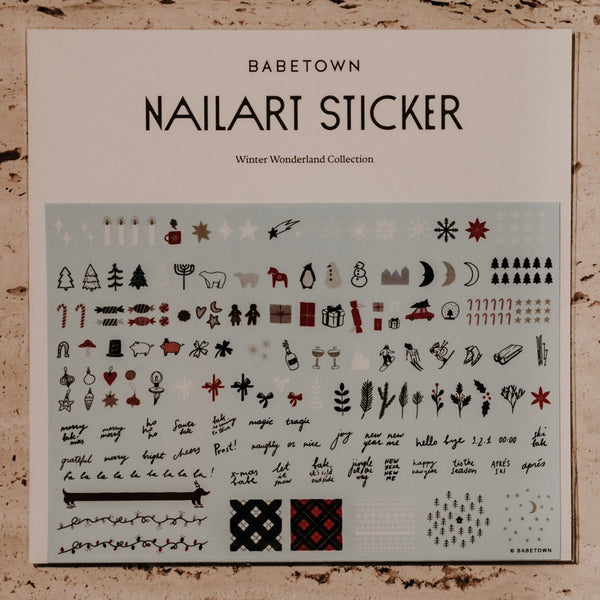 Nailart Sticker "Winter Wonderland Collection"