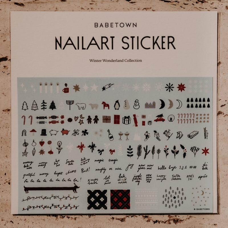 Nailart Sticker "Winter Wonderland Collection"