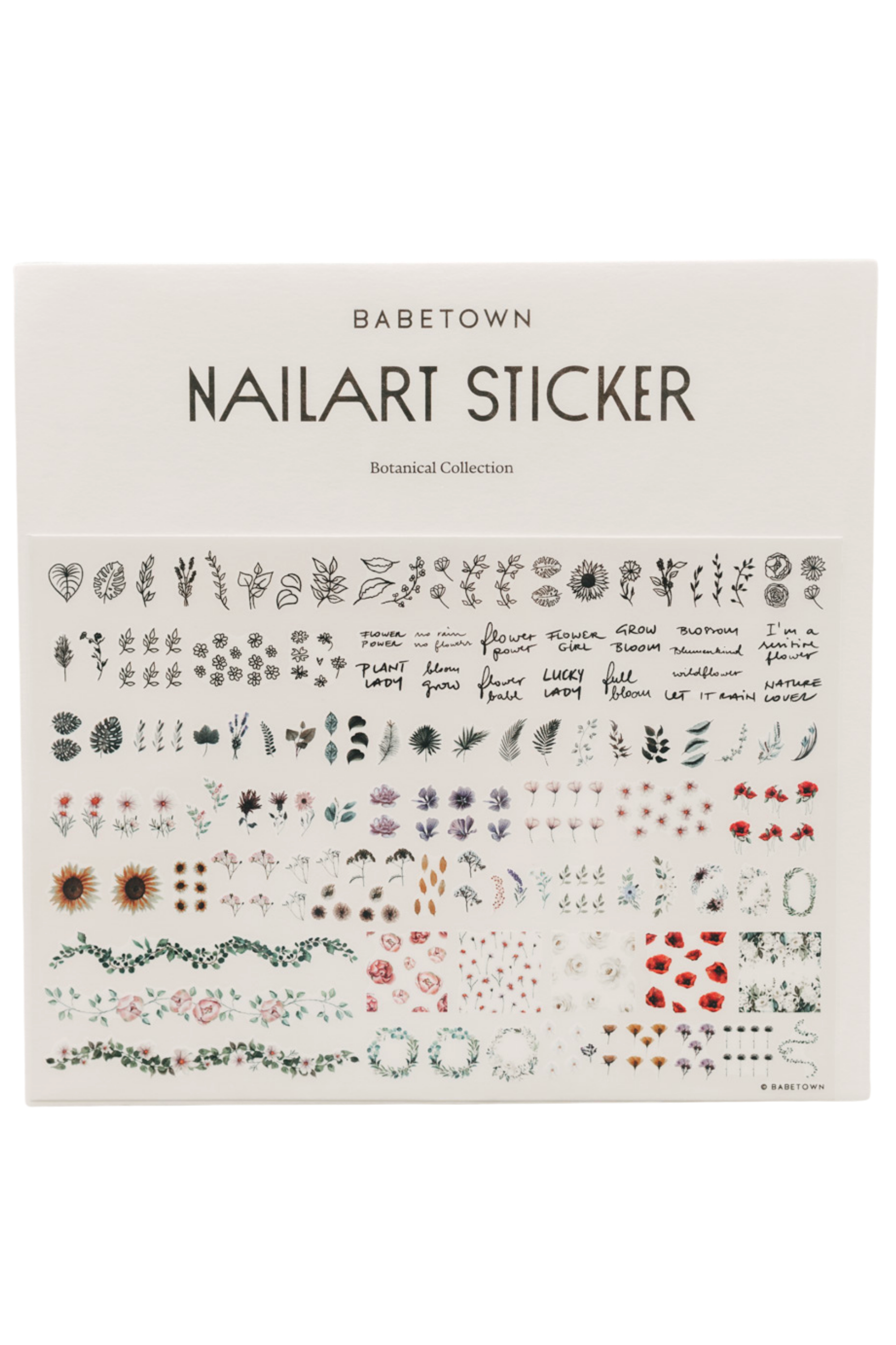 Nailart Sticker "Botanical Collection"