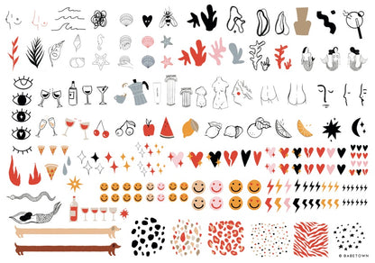 Nailart Sticker "Signature Collection"