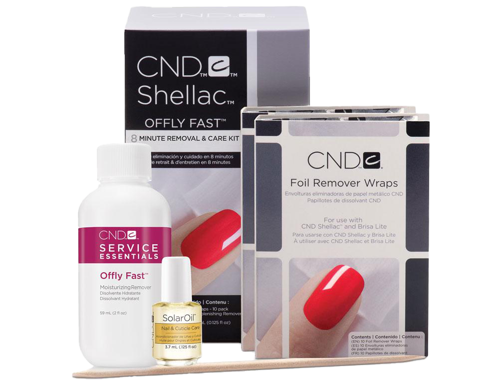 CND Offly Fast Removal Kit - Shellac Entfernungsset